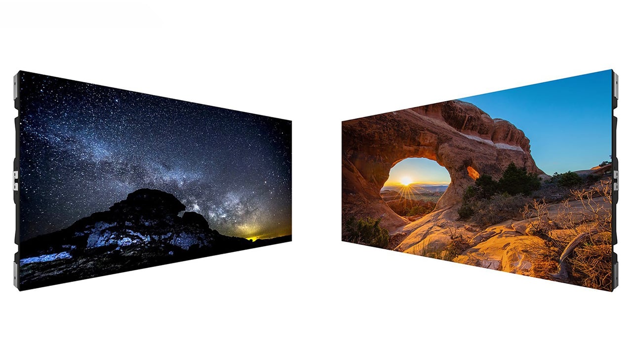 Sony's new Crystal LED series direct view displays. Image: Sony.